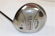 Gary Player's Personal Used Callaway Big Bertha Titanium454 9 Degree Driver
