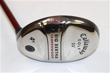 Gary Player's Personal Used Big Bertha Heavenwood 23 Degree 4-Wood