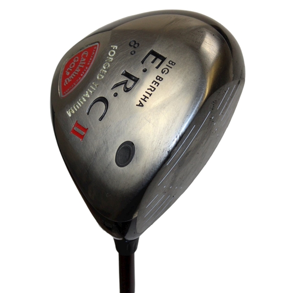 Gary Players Personal Used Big Bertha E.R.C. Ii Titanium 8 Degree Driver