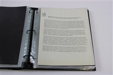 Augusta National Tribute To Ike - Binder of Misc. Publications/Articles/Info