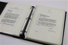 Bobby Jones' Personal Letters Correspondence of 'Bobby Jones On The Basic Golf Swing'