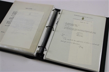 Bobby Jones' Personal Letters Correspondence of 'Bobby Jones On The Basic Golf Swing'