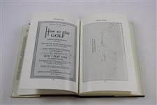 The History of Bobby Jones' Clubs Ltd Ed 63/500 Book Signed By Author Sidney L. Matthew