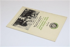 1958 World Amateur Golf Team Championship St Andrews Record Book Bobby Jones Capt.