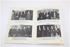 1958 World Amateur Golf Team Championship St Andrews Record Book Bobby Jones Capt.