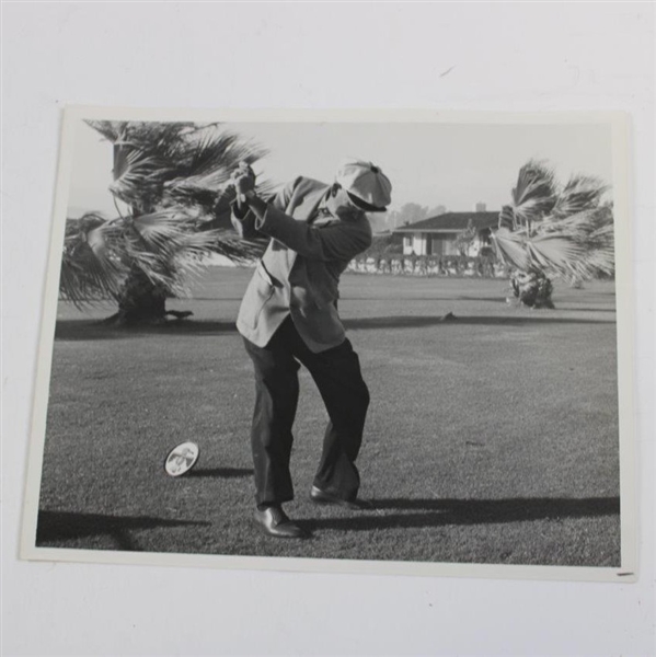 Alex Morrison Original Photo of President Eisenhower with Handwritten Notes