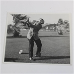 Alex Morrison Original Photo of President Eisenhower with Handwritten Notes