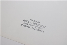 Alex Morrison Original Photo of President Eisenhower