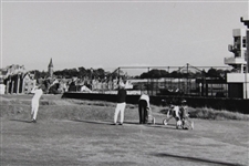 St Andrews Old Course Hole No. 17 Tee With Protective Fences Photograph 