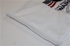 President George Bush Signed 'The Bush Center Warrior Open' Flag JSA ALOA