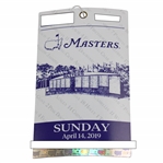 2019 Masters Tournament Sunday Final Rd Ticket #A00073