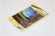 2015 Masters Tournament Sunday Final Rd Ticket #A00069