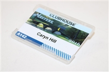 2016 Masters Tournament Clubhouse Badge #A142
