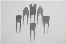 Charles Coody's Six (6) Tournament Divot Tools Including Crosby Pro-Am