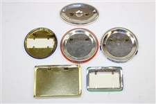 Charles Coody's Six (6) Tournament Contestant Badges Inc. Crosby Pro-Am