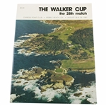 1981 The Walker Cup at Cypress Point Club official Program
