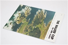1981 The Walker Cup at Cypress Point Club official Program