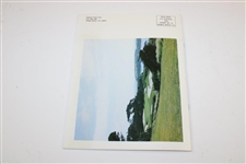 1981 The Walker Cup at Cypress Point Club official Program
