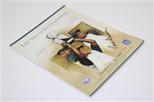 1997 Las Vegas Invitational Program With Tiger Woods Cover Signed By Bill Gleason JSA ALOA