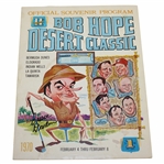 1970 Bob Hope Desert Classic Program Signed By Champ Bruce Devlin JSA ALOA