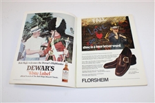 1970 Bob Hope Desert Classic Program Signed By Champ Bruce Devlin JSA ALOA