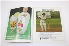Two (2) Billy Casper Signed official Programs From Wins JSA ALOA