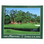 Ben Crenshaw Signed 1995 The Masters Poster With Champ Notation JSA ALOA