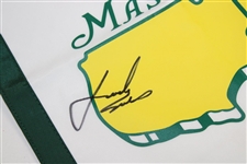 Jordan Spieth Signed Undated Masters Garden Flag JSA ALOA