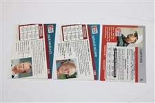 Big 3' Palmer, Nicklaus, & Player Signed Pro-Set Golf Cards JSA ALOA