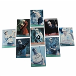 Sutton, Geiberger, January, & Six (6) Others Signed Pro-Set Golf Cards JSA ALOA