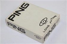 Complete Dozen Ping Eye Karsten Merry Christmas Golf Balls In Original Box