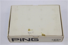 Complete Dozen Ping Eye Karsten Merry Christmas Golf Balls In Original Box
