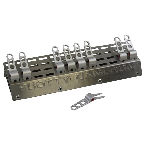 Classic Scotty Cameron Divot Tool Holder With Nine (9) Divot Tools