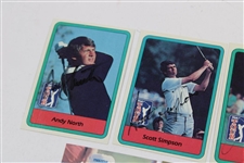 Seven (7) Us Open Champions Signed Pro-Set Golf Cards JSA ALOA