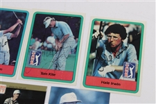 Seven (7) Us Open Champions Signed Pro-Set Golf Cards JSA ALOA