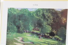 Artist Bernie Fuchs Signed Ltd Ed 1992 Ameritech Senior Open Poster 4/250 - Framed