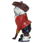 Dunlop Bramble Golf Ball Man Figurine With Swiveling Head