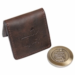 Augusta National Golf Club Member Only Coin In Leather Case