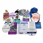 Twelve (12) PGA Tour Champions Tour & Womens US Open Caddie Badges