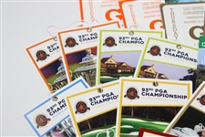 Twenty (20) Various PGA Championship Day Tickets From Multiple Years