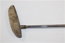 The West Point Sterling Dyna Weighted Handmade Silver Starburst Putter