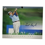 Fred Couples Signed Upper Deck Signature Shots Large 8x10 Card JSA ALOA