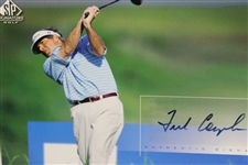 Fred Couples Signed Upper Deck Signature Shots Large 8x10 Card JSA ALOA