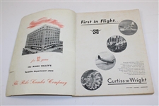 1945 PGA Championship at Moiraine CC Program - Byron Nelson Winner - Part of 11 in a Row