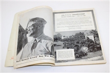 1945 PGA Championship at Moiraine CC Program - Byron Nelson Winner - Part of 11 in a Row