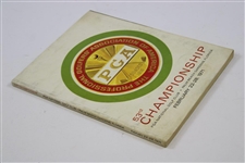 1971 PGA Championship at PGA National Golf Club Program - Jack Nicklaus Winner