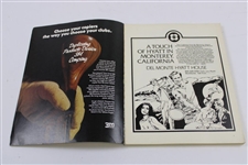 1977 PGA Championship at Pebble Beach Program - Lanny Wadkins Winner