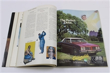 1977 PGA Championship at Pebble Beach Program - Lanny Wadkins Winner