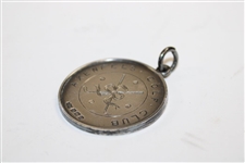 Circa 1938 Axenfels Golf Club Sterling Silver Medal In Original Box