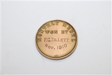 1910 Whiteleaf Gc Monthly Medal Won By F.G. Tillett In Original Box
